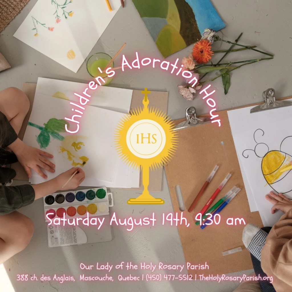 Children’s Adoration Hour