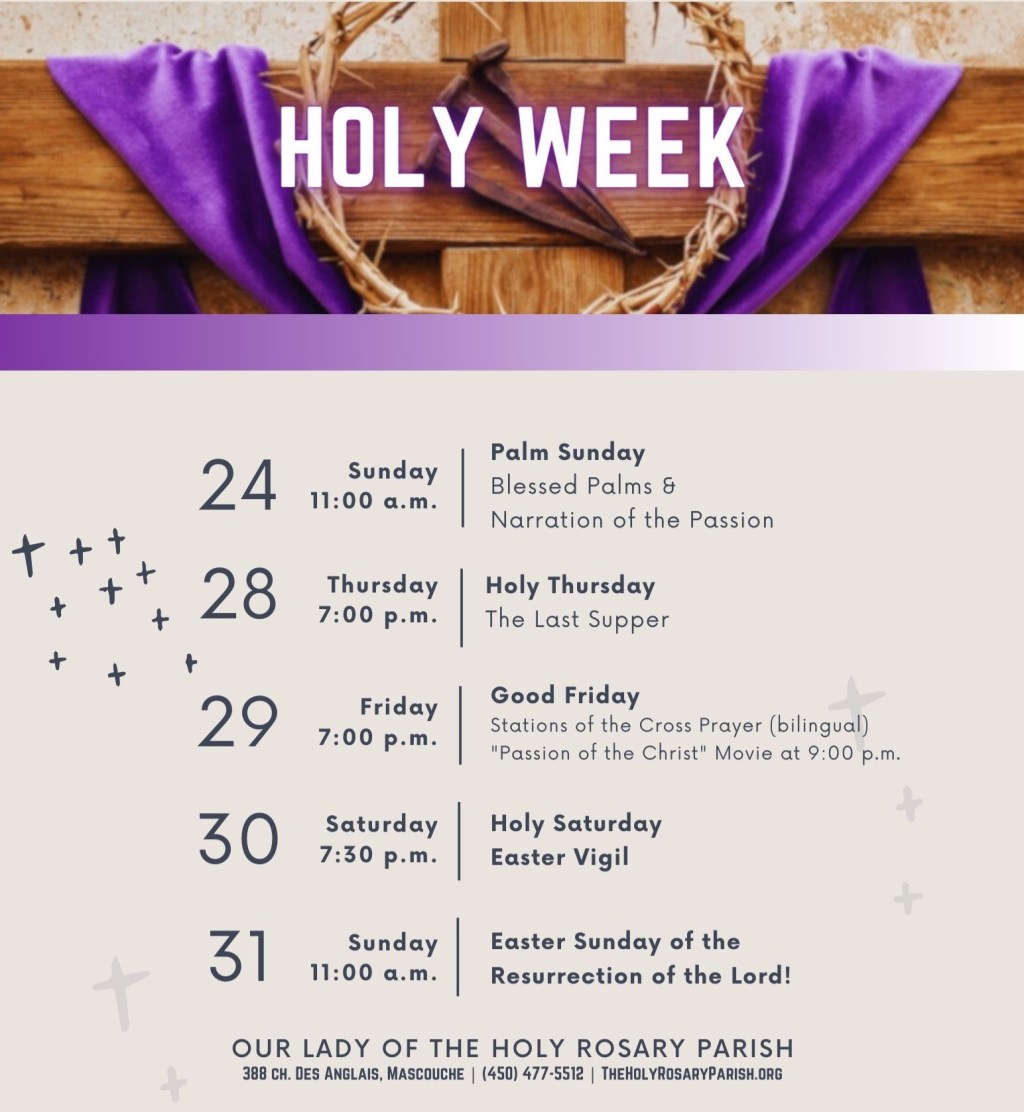 Holy Week 2024