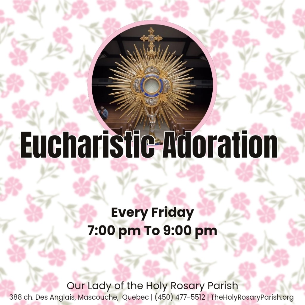 Eucharistic Adoration